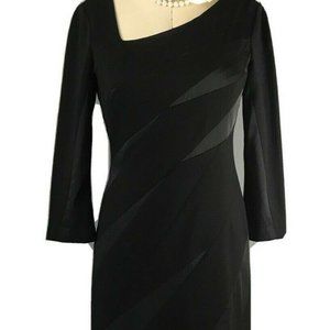 Max & Cleo Women's Black Sheath Dress